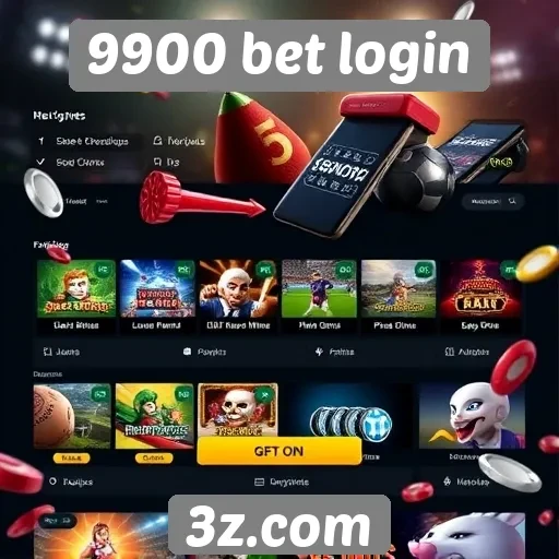 Plataforma 9900 bet login oferece diversas opções de jogos